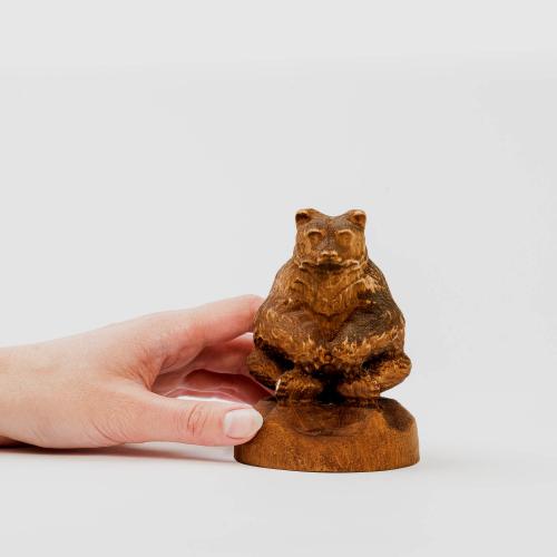 Статуэтка "Медведь" из дерева STT2