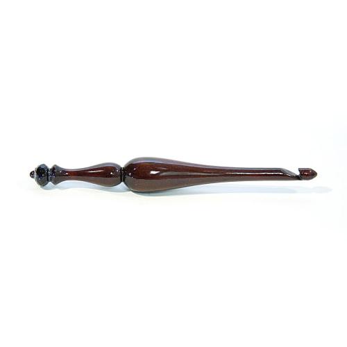 Деревянный крючок для вязания из древесины кедра 8 мм. K92