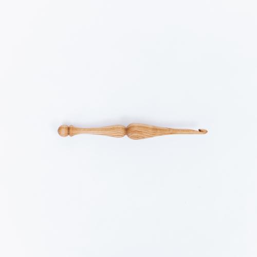Деревянный крючок для вязания из древесины вишни 6 мм. K196