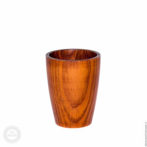 Набор деревянных стаканов из древесины сибирского кедра. NC7