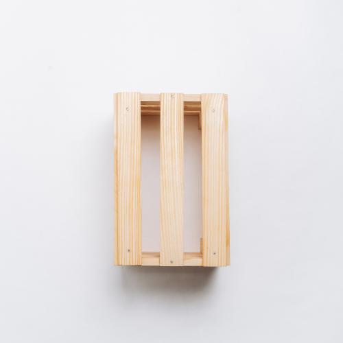 Деревянный подарочный декоративный короб, ящик для хранения из древесины кедра. PK32