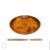 Деревянная тарелка -блюдо из древесины сибирского кедра 36 см. T23