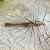 Деревянный крючок для вязания из древесины сибирского кедра 9,5 мм. K15