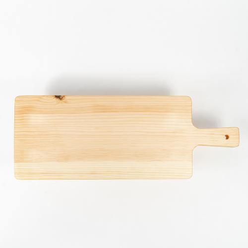 Деревянная сервировочная  доска для подачи блюд и закусок из древесины кедра RD13