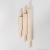 Набор деревянных скалок из древесины сибирского кедра 3шт. диаметром 6,5 см. RPN4