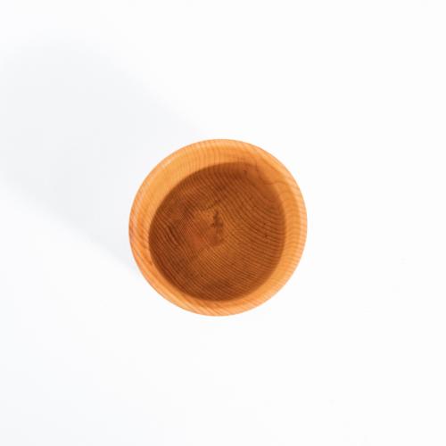 Деревянный стакан из кедра для чая, кваса и прочих напитков C24