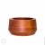 Деревянная глубокая тарелка из древесины сибирский кедр 175 мм. T27