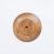 Деревянная плоская тарелка из дерева сибирский кедр 205 мм. T127