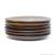 Набор деревянных тарелок из древесины сибирской пихты 205 мм. 6 штук.TN43
