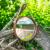 Зеркало в деревянной оправе из дерева Сибирский кедр 230 мм Z1
