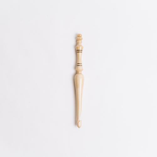 Деревянный крючок для вязания из древесины клена 9 мм. K319