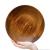 Деревянная плоская чаша-тарелка из древесины сибирская пихта. 25 см. T58