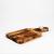 Разделочная доска из древесины сибирского кедра с гравировкой "Самые ценные вещи в жизни - совсем не вещи". RD77