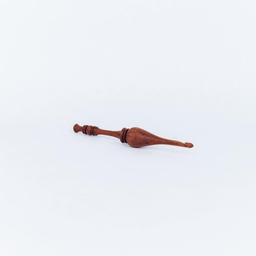 Крючок для вязания из натурального дерева бубинго размер 6 мм. K178