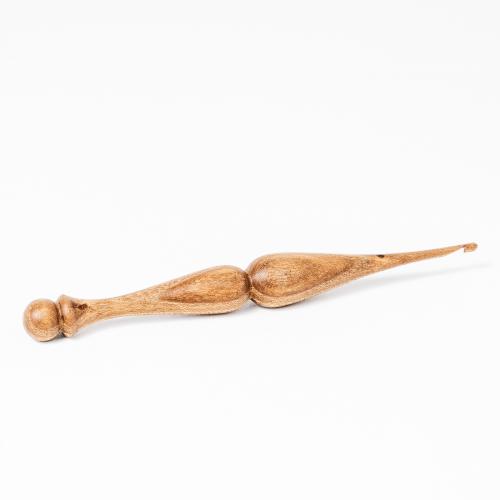 Деревянный крючок для вязания из древесины вяза 3 мм. K126