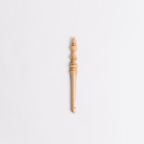 Деревянный крючок для вязания из древесины клена 10 мм. K307
