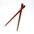 Деревянные заколки-шпильки для волос из красного дерева (махагон), набор из двух штук H4