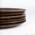 Набор деревянных тарелок из древесины сибирской пихты 205 мм. 6 штук. TN43