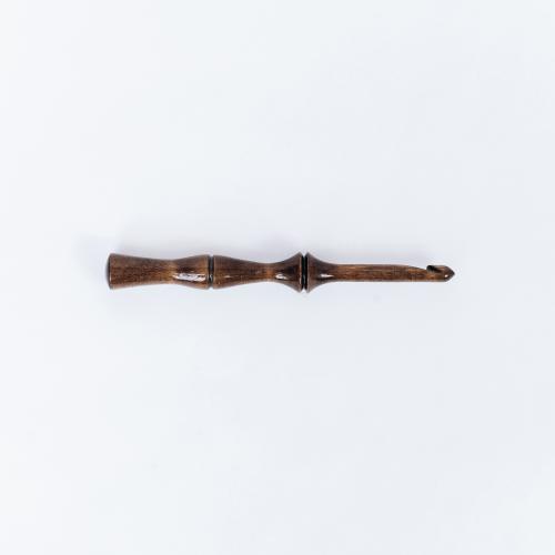 Деревянный крючок для вязания из древесины березы 8 мм. K228