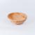 Деревянная глубокая тарелка из древесины сибирский кедр. T81