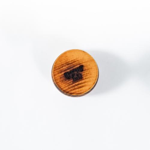 Деревянная рюмка (стопка) на ножке из дерева сибирский кедр R39