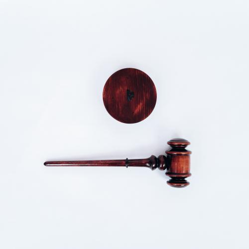 Деревянный молоток судьи (аукционный молоток) wg2