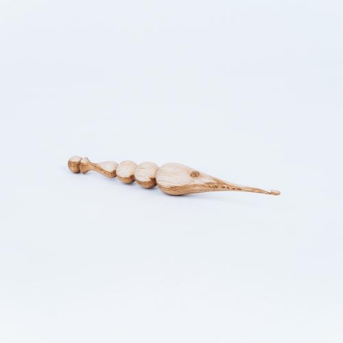 Деревянный крючок для вязания из древесины дуба 3,5 мм.K210