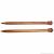 Деревянные спицы для вязания из древесины сосны 35мм/700мм. N17