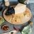Деревянная тарелка (блюдо) из Сибирского Кедра T108