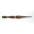 Деревянный крючок для вязания из древесины кедра 4 мм.  K103