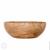 Деревянная глубокая тарелка из древесины вяза 38 см. T26