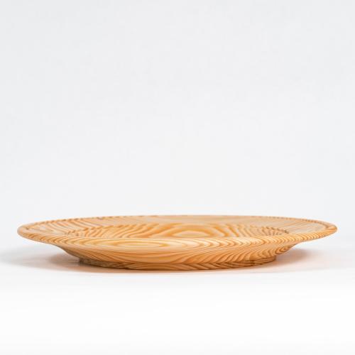 Набор деревянных тарелок из сибирского кедра 3 штуки TN59