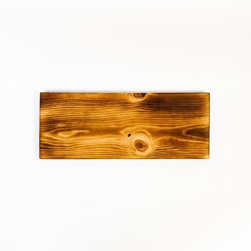 Разделочная деревянная доска из древесины сибирского кедра для овощей с гравировкой "Веселая морковка" RD32