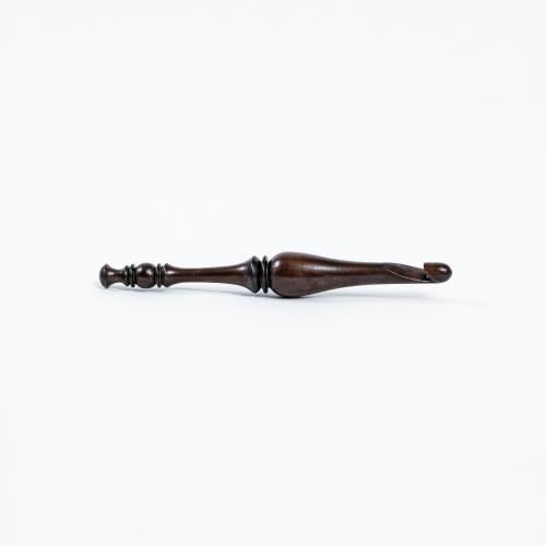 Деревянный крючок для вязания из древесины кедра 10 мм. K252