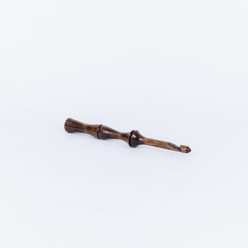 Деревянный крючок для вязания из древесины березы 8 мм. K228