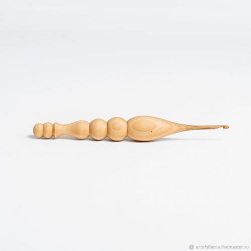 Деревянный крючок для вязания из древесины боярышника 3,75 мм. K71