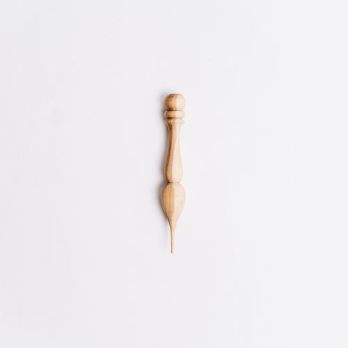 Деревянный крючок для вязания из вяза 2.5 мм. K305