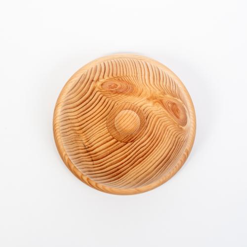 Масленка из дерева Сибирский Кедр для сливочного масла MS4