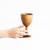 Деревянный бокал (фужер) для вина из сибирского кедра G14