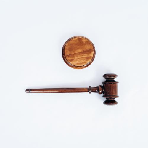 Деревянный аукционный молоток (молоток судьи) wg3