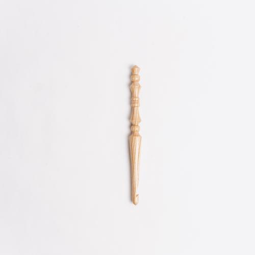 Деревянный крючок для вязания из древесины клена 9 мм. K308