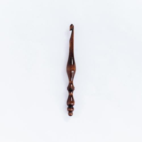 Деревянный крючок для вязания из древесины березы 7,5 мм. K229