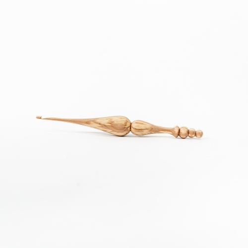 Деревянный крючок для вязания из рябины 3.5 мм. K282