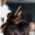 Деревянные заколки-шпильки для волос из вишни, набор из двух штук H19