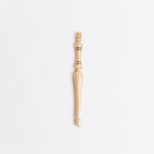 Деревянный крючок для вязания из древесины клена 10 мм. K320