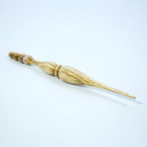 Деревянный крючок для вязания из древесины рябины 3 мм. K110
