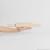 Деревянная скалка для раскатывания теста из сибирского кедра 40х6,5 см. RP5