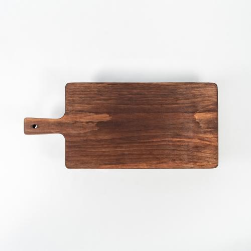Деревянная сервировочная  доска для подачи блюд и закусок из древесины кедра RD17