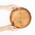 Деревянная тарелка (блюдо) из сибирского кедра 260 мм. T107