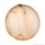 Деревянная плоская чаша-тарелка из древесины сибирская пихта. 24 см. T67